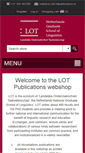 Mobile Screenshot of lotpublications.nl