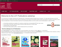 Tablet Screenshot of lotpublications.nl